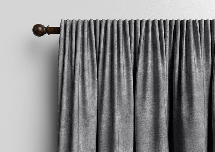 Florence Faux Suede, Dusky Purple - Made to Measure Curtains - Image 10